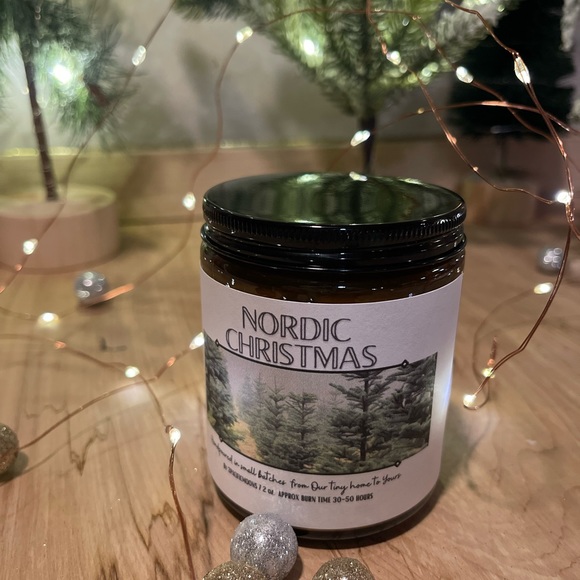 🌲✨Nordic Christmas Luxury Organic Soy candle Fresh Cut Christmas trees🌲 - Picture 13 of 17